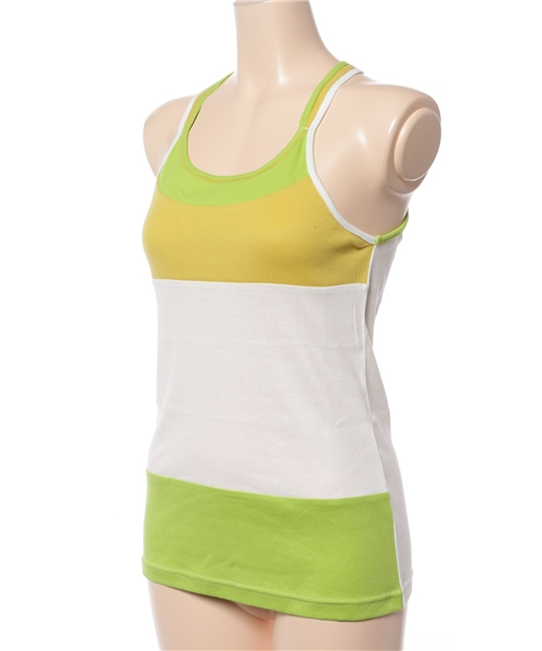 チャイハネ（チャイハネ）の「【チャイハネ】カラフラキャミソール（キャミソール・レディース・ホワイト/ピンク/イエロー/ネイビー・FREE）」の6枚目の写真