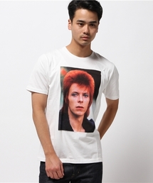 HYSTERIC GLAMOUR | DAVID BOWIE/BEVERLY HILLS 1972 pt T-SH(Tシャツ/カットソー)
