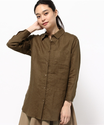 N.（N. Natural Beauty Basic） | チュニックサイドスリットシャツ(シャツ/ブラウス)