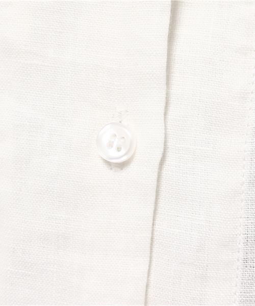 N.(N. Natural Beauty Basic)(エヌエヌナチュラルビューティーベーシック)の「チュニックサイドスリットシャツ(シャツ/ブラウス・レディース・カーキ/ホワイト/ベージュ・MEDIUM)」の11枚目の写真