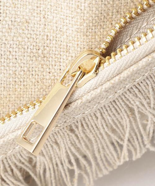 BEAUTY&YOUTH UNITED ARROWS（ビューティーアンドユースユナイテッドアローズ）の「BY フリンジトライアングルトート（トートバッグ・レディース・ナチュラル・FREE）」の6枚目の写真