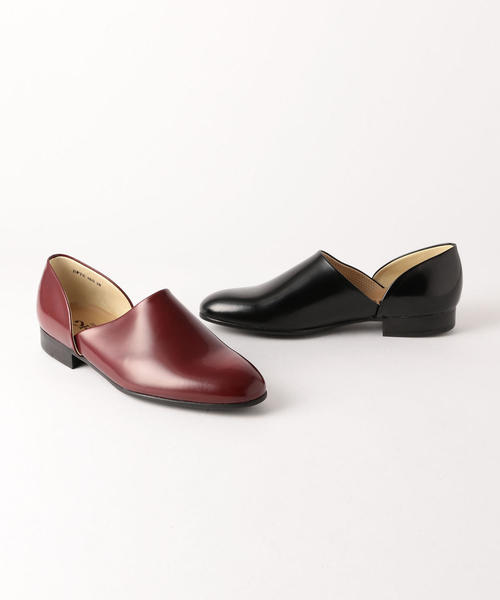 HARUTA（ハルタ）の「[ハルタ] BC ★HARUTA LTHR SPOCK S / スポックシューズ（ローファー・メンズ・ブラック/ワインレッド・25.5cm/26cm/24.5cm/25cm）」の5枚目の写真
