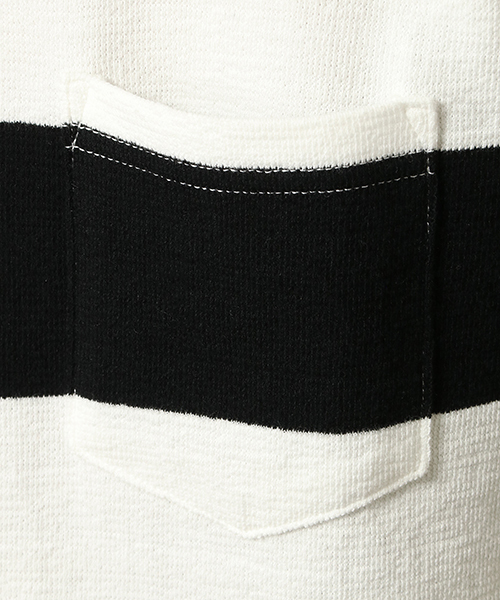 VENCEEXCHANGE（ヴァンスエクスチェンジ）の「ヘンケイナシジBIGTシャツ（Tシャツ/カットソー・メンズ・ホワイト/オフホワイト/ブラック・L/M）」の10枚目の写真