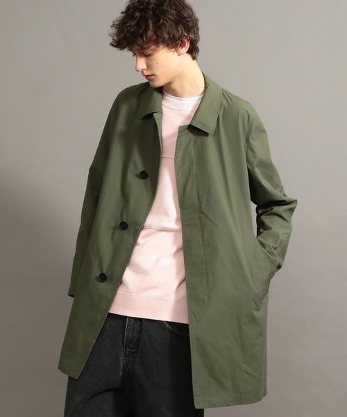 BEAUTY&YOUTH UNITED ARROWS（ビューティーアンドユースユナイテッドアローズ）の「【WEB限定】 by TC ウェザー ステンカラーコート ◆（ステンカラーコート・メンズ・ベージュ/オリーブ/ネイビー/ブラック・LARGE/MEDIUM/SMALL）」の3枚目の写真