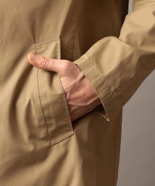 BEAUTY&YOUTH UNITED ARROWS（ビューティーアンドユースユナイテッドアローズ）の「【WEB限定】 by TC ウェザー ステンカラーコート ◆（ステンカラーコート・メンズ・ベージュ/オリーブ/ネイビー/ブラック・LARGE/MEDIUM/SMALL）」の21枚目の写真