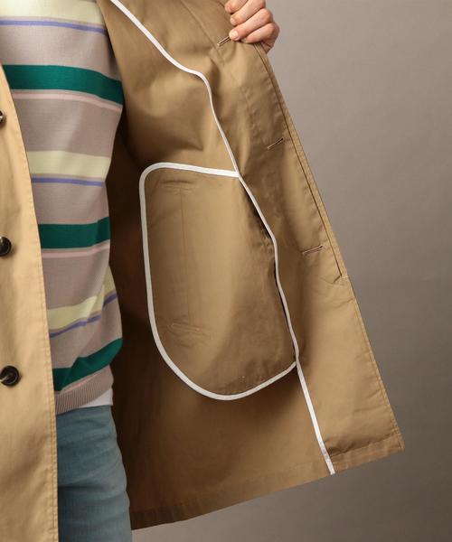 BEAUTY&YOUTH UNITED ARROWS（ビューティーアンドユースユナイテッドアローズ）の「【WEB限定】 by TC ウェザー ステンカラーコート ◆（ステンカラーコート・メンズ・ベージュ/オリーブ/ネイビー/ブラック・LARGE/MEDIUM/SMALL）」の22枚目の写真