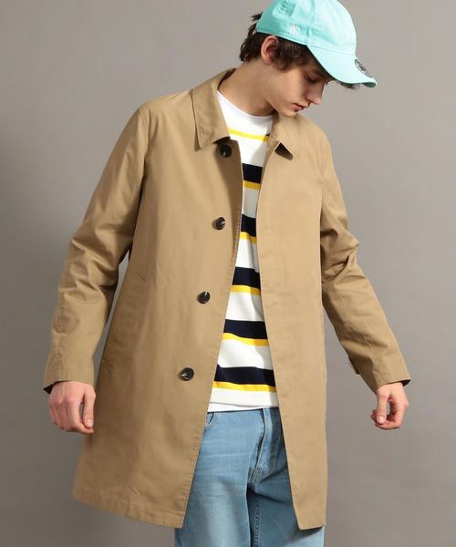 BEAUTY&YOUTH UNITED ARROWS（ビューティーアンドユースユナイテッドアローズ）の「【WEB限定】 by TC ウェザー ステンカラーコート ◆（ステンカラーコート・メンズ・ベージュ/オリーブ/ネイビー/ブラック・LARGE/MEDIUM/SMALL）」の14枚目の写真