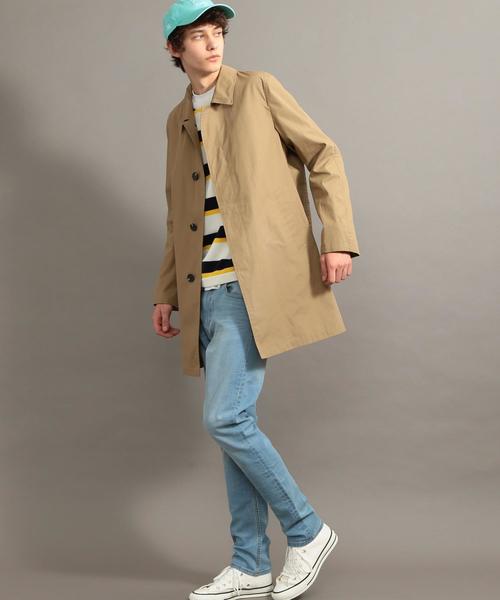 BEAUTY&YOUTH UNITED ARROWS（ビューティーアンドユースユナイテッドアローズ）の「【WEB限定】 by TC ウェザー ステンカラーコート ◆（ステンカラーコート・メンズ・ベージュ/オリーブ/ネイビー/ブラック・LARGE/MEDIUM/SMALL）」の16枚目の写真