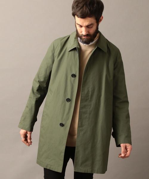 BEAUTY&YOUTH UNITED ARROWS（ビューティーアンドユースユナイテッドアローズ）の「【WEB限定】 by TC ウェザー ステンカラーコート ◆（ステンカラーコート・メンズ・ベージュ/オリーブ/ネイビー/ブラック・LARGE/MEDIUM/SMALL）」の17枚目の写真
