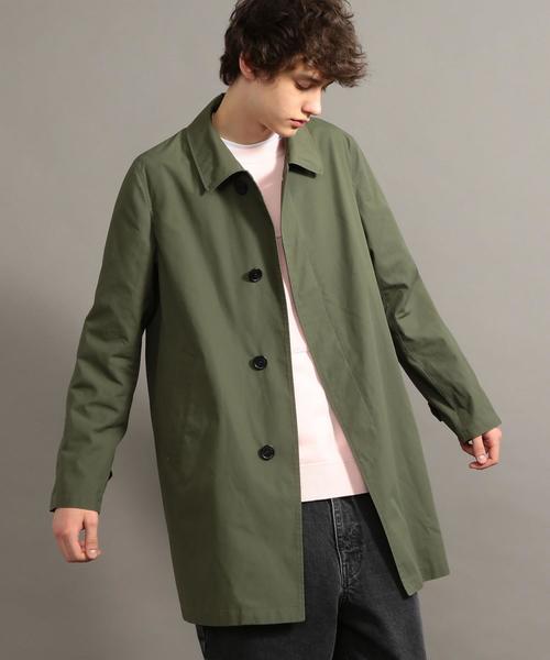 BEAUTY&YOUTH UNITED ARROWS（ビューティーアンドユースユナイテッドアローズ）の「【WEB限定】 by TC ウェザー ステンカラーコート ◆（ステンカラーコート・メンズ・ベージュ/オリーブ/ネイビー/ブラック・LARGE/MEDIUM/SMALL）」の18枚目の写真