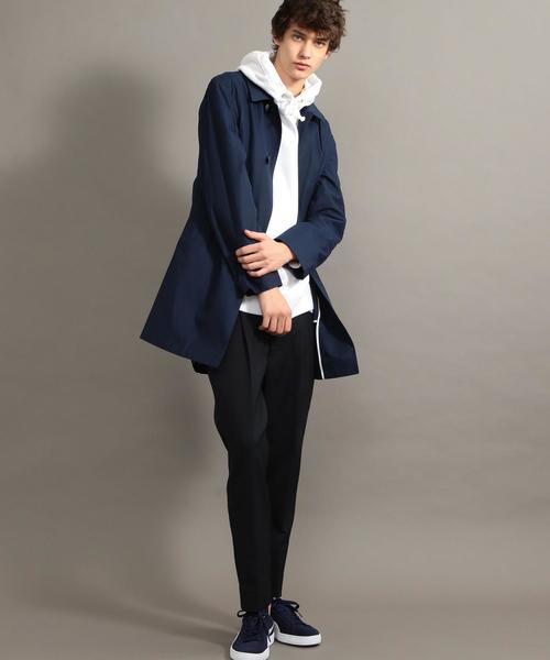 BEAUTY&YOUTH UNITED ARROWS（ビューティーアンドユースユナイテッドアローズ）の「【WEB限定】 by TC ウェザー ステンカラーコート ◆（ステンカラーコート・メンズ・ベージュ/オリーブ/ネイビー/ブラック・LARGE/MEDIUM/SMALL）」の11枚目の写真