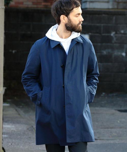 BEAUTY&YOUTH UNITED ARROWS（ビューティーアンドユースユナイテッドアローズ）の「【WEB限定】 by TC ウェザー ステンカラーコート ◆（ステンカラーコート・メンズ・ベージュ/オリーブ/ネイビー/ブラック・LARGE/MEDIUM/SMALL）」の12枚目の写真