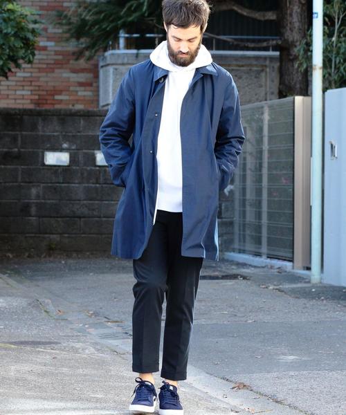 BEAUTY&YOUTH UNITED ARROWS（ビューティーアンドユースユナイテッドアローズ）の「【WEB限定】 by TC ウェザー ステンカラーコート ◆（ステンカラーコート・メンズ・ベージュ/オリーブ/ネイビー/ブラック・LARGE/MEDIUM/SMALL）」の6枚目の写真