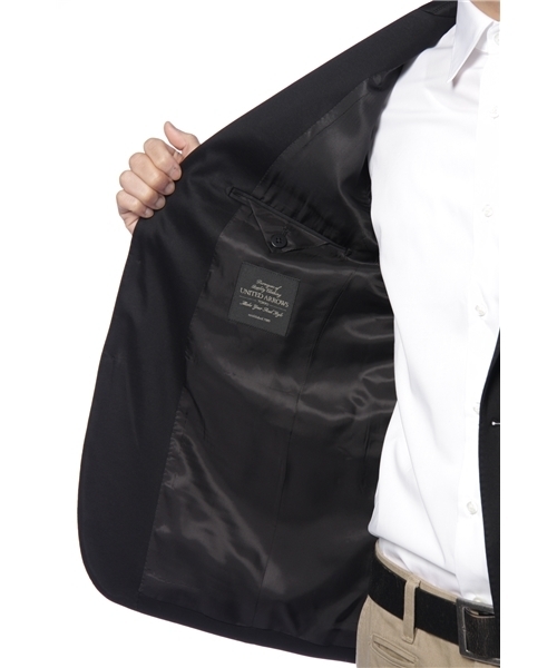 UNITED ARROWS（ユナイテッドアローズ）の「UA コットンポリジャージー ジャケット（スーツジャケット・メンズ・ブラック・42/44/46/48/50）」の8枚目の写真