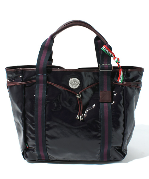 SETTING CRACKS（セッティングクラックス）の「【Orobianco】オロビアンコ別注　トートバッグ（トートバッグ・メンズ・ブラウン/ダークパープル/ネイビー/ブラック・FREE）」の4枚目の写真