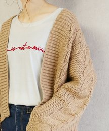 reca | 【待望の新色入荷】ゆったりシルエット 筆記体 刺繍ロゴTシャツ(Tシャツ/カットソー)