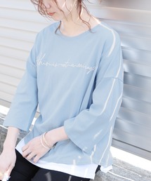 reca | 筆記体 刺繍ロゴTシャツ(Tシャツ/カットソー)