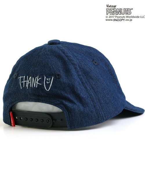 F.O.KIDS（エフオーキッズ）の「PEANUTS CAP(スヌーピー)（キャップ・キッズ・インディゴブルー/ブラウン/チェック/レッド/カーキ/ブラック・58/54/46/50）」の13枚目の写真