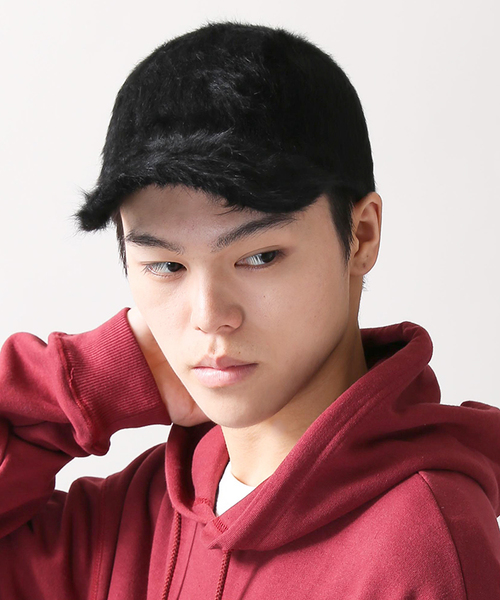 WEGO（ウィゴー）の「WEGO/アンゴラLOWキャップ（キャップ・レディース・ブラック/グレー/ホワイト・FREE）」の15枚目の写真