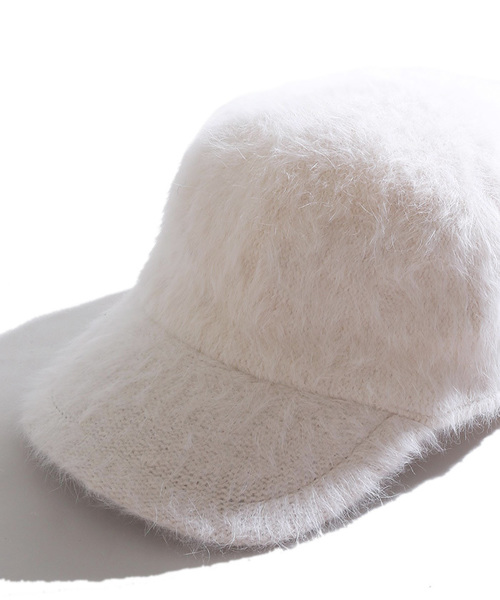 WEGO（ウィゴー）の「WEGO/アンゴラLOWキャップ（キャップ・レディース・ブラック/グレー/ホワイト・FREE）」の13枚目の写真