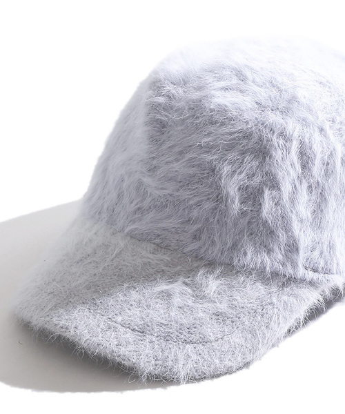 WEGO（ウィゴー）の「WEGO/アンゴラLOWキャップ（キャップ・レディース・ブラック/グレー/ホワイト・FREE）」の11枚目の写真