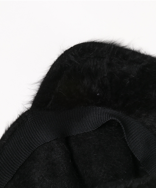 WEGO（ウィゴー）の「WEGO/アンゴラLOWキャップ（キャップ・レディース・ブラック/グレー/ホワイト・FREE）」の6枚目の写真