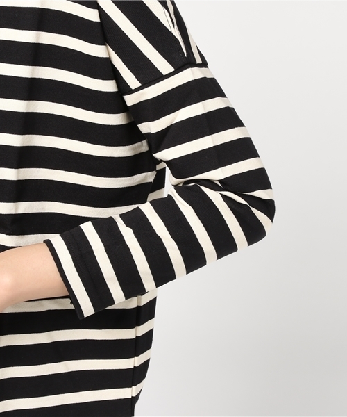 RIVE DROITE（リヴドロワ）の「デラベボーダープルオーバー（Tシャツ/カットソー・レディース・ブラック/ネイビー/レッド・FREE）」の6枚目の写真