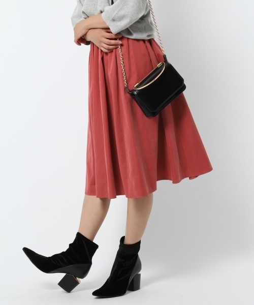 laboratory work（ラボラトリーワーク）の「【大人気】タックミディフレアスカート（スカート・レディース・ネイビー/キャメル/ピンク/ブルー系その他7/ピンク系その他/ブルー系その他/ライトグレー/グリーン/ブルー系その他2/チェリーピンク・MEDIUM）」の20枚目の写真