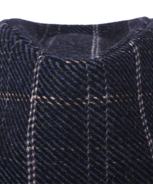 8(eight)(エイト)の「チェック 中折れ ハット 帽子(ハット・メンズ・ネイビー/グリーン・FREE)」の10枚目の写真