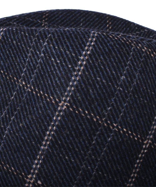 8(eight)(エイト)の「チェック 中折れ ハット 帽子(ハット・メンズ・ネイビー/グリーン・FREE)」の12枚目の写真