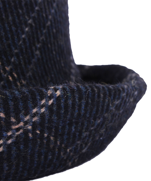 8(eight)(エイト)の「チェック 中折れ ハット 帽子(ハット・メンズ・ネイビー/グリーン・FREE)」の14枚目の写真