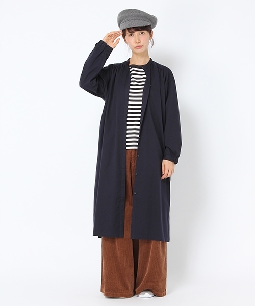 Studio Clip スタディオクリップ の 起毛前開きワンピース ワンピース Wear