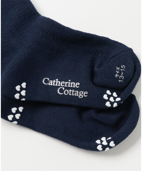 Catherine Cottage（キャサリンコテージ）の「フォーマルハイソックス（ソックス/靴下・キッズ・ホワイト/ネイビー・L/M/S/XS）」の3枚目の写真