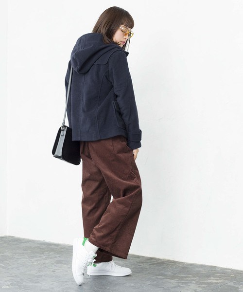 WEGO（ウィゴー）の「WEGO/ダッフルコート（ダッフルコート・レディース・ネイビー/キャメル・MEDIUM/LARGE）」の11枚目の写真