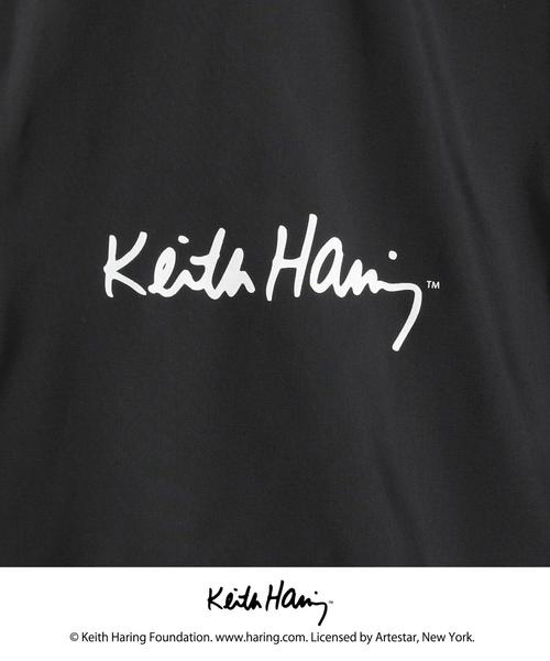 COACH 黒 レザージャケット keith haring キースヘリング Keith Haring ライダース