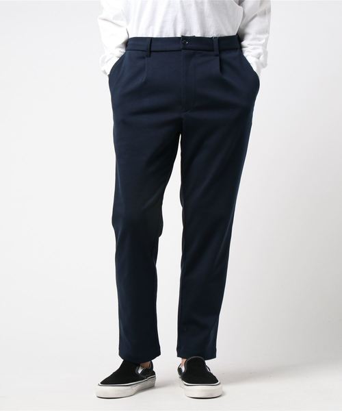 L&HARMONY（エルアンドハーモニー）の「[L&HARMONY / エルアンドハーモニー] ポンチスウェットイージースラックス（スラックス・メンズ・ブラック/ネイビー/グレー・LARGE/MEDIUM）」の8枚目の写真