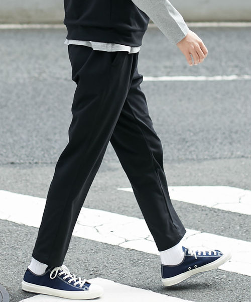 L&HARMONY（エルアンドハーモニー）の「[L&HARMONY / エルアンドハーモニー] ポンチスウェットイージースラックス（スラックス・メンズ・ブラック/ネイビー/グレー・LARGE/MEDIUM）」の12枚目の写真