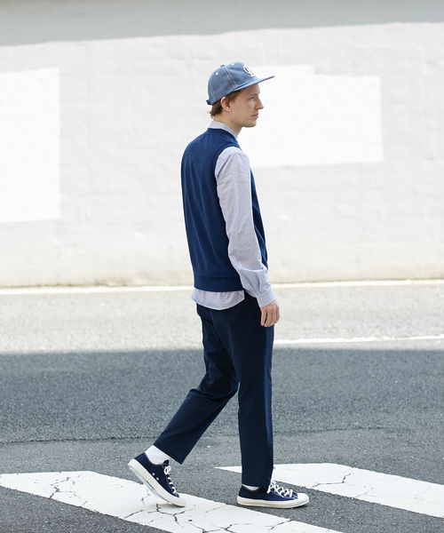 L&HARMONY（エルアンドハーモニー）の「[L&HARMONY / エルアンドハーモニー] ポンチスウェットイージースラックス（スラックス・メンズ・ブラック/ネイビー/グレー・LARGE/MEDIUM）」の17枚目の写真