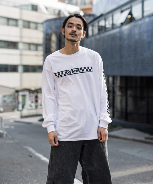 VANS（バンズ）の「VANS/ヴァンズ BMX L/S T-Shirt（Tシャツ/カットソー・メンズ・ホワイト/ブラック・XL/M/L）」の14枚目の写真