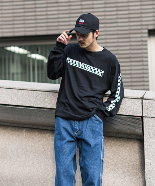 VANS（バンズ）の「VANS/ヴァンズ BMX L/S T-Shirt（Tシャツ/カットソー・メンズ・ホワイト/ブラック・XL/M/L）」の15枚目の写真