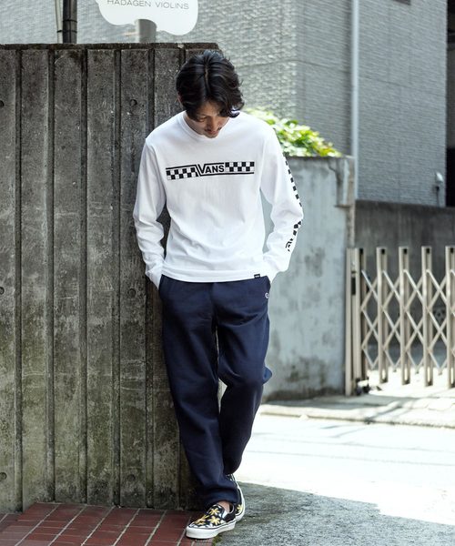 VANS（バンズ）の「VANS/ヴァンズ BMX L/S T-Shirt（Tシャツ/カットソー・メンズ・ホワイト/ブラック・XL/M/L）」の16枚目の写真