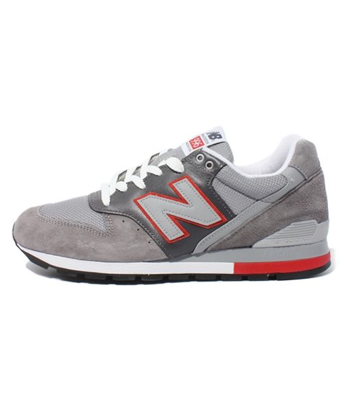 NEW BALANCE（ニューバランス）の「2013 新作 ニューバランス USAメイド M996 ER（スニーカー・メンズ・グレー・26.5cm/27cm/26cm）」の2枚目の写真