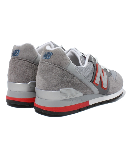 NEW BALANCE（ニューバランス）の「2013 新作 ニューバランス USAメイド M996 ER（スニーカー・メンズ・グレー・26.5cm/27cm/26cm）」の4枚目の写真