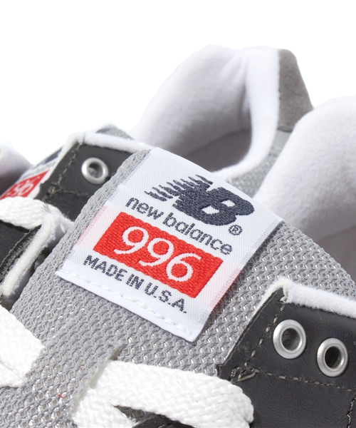 NEW BALANCE（ニューバランス）の「2013 新作 ニューバランス USAメイド M996 ER（スニーカー・メンズ・グレー・26.5cm/27cm/26cm）」の7枚目の写真