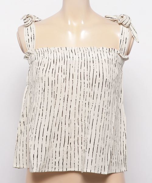 BILLABONG(ビラボン)の「BILLABONG レディース NO WORRIES チュニックキャミ(キャミソール・レディース・ピンク/アイボリー・SMALL)」の6枚目の写真