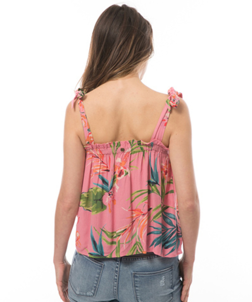 BILLABONG(ビラボン)の「BILLABONG レディース NO WORRIES チュニックキャミ(キャミソール・レディース・ピンク/アイボリー・SMALL)」の7枚目の写真