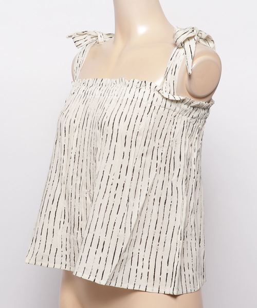 BILLABONG(ビラボン)の「BILLABONG レディース NO WORRIES チュニックキャミ(キャミソール・レディース・ピンク/アイボリー・SMALL)」の4枚目の写真