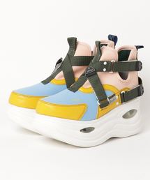 「YOSUKE/ヨースケ」厚底ベルティッドスニーカー