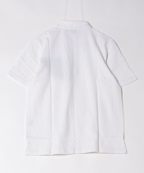 DOUBLE STEAL（ダブルスティール）の「Cut pocket POLO　ポロ（ポロシャツ・メンズ・ホワイト系その他/ブラック系その他/ホワイト系その他2/ブラック系その他2・MEDIUM/LARGE/X-LARGE）」の11枚目の写真