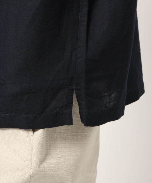 GLOBAL WORK(グローバルワーク)の「リネンオープンカラーシャツ半袖/789422(シャツ/ブラウス・メンズ・ミント/ホワイト系その他2/ベージュ/ダークブルー/レッド・SMALL/X-LARGE/MEDIUM/LARGE)」の19枚目の写真